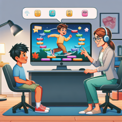 Enhancing Speech Therapy with the \"Stepping Stones Game\": A Dive into Computer-Based Training 