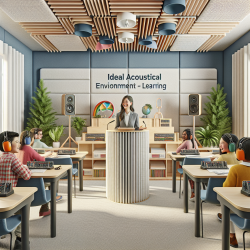 Enhancing Learning and Communication: The Critical Role of Acoustical Environments in Education 