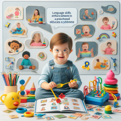 Enhancing Language Skills in Preschoolers with Down Syndrome: Insights from Didactic and Interactive Therapy || TinyEYE Online Therapy
