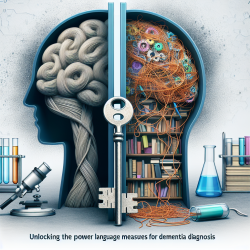 Unlocking the Power of Language Measures for Dementia Diagnosis || TinyEYE Online Therapy