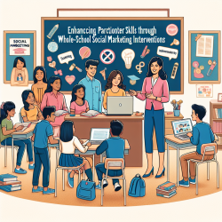 Enhancing Practitioner Skills Through Whole-School Social Marketing Interventions 