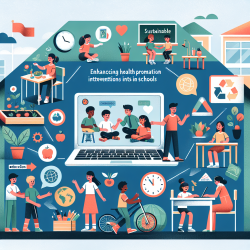 Enhancing Health Promotion Interventions in Schools: Insights from Recent Research || TinyEYE Online Therapy