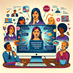 Understanding Screen-Based Disordered Eating: Insights for Practitioners || TinyEYE Online Therapy