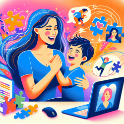 How a Parent-Mediated Telehealth Program Can Empower Parents and Reduce Stress in Children with Autism || TinyEYE Online Therapy