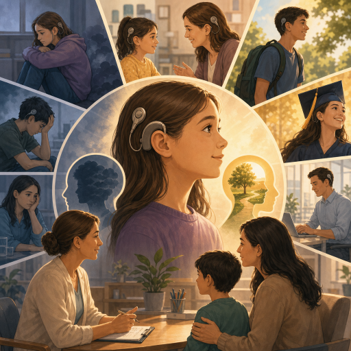 Cochlear Implants Restore Hearing, Not Automatically Mood: What Therapists Should Screen For Post-Implant 