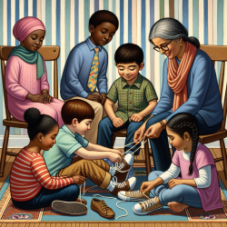 Teaching Kids to Tie Shoes: An Occupational Therapy Approach for Schools and Families || TinyEYE Online Therapy