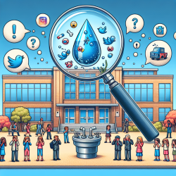 Lead in School Water: What Twitter Tells Us || TinyEYE Online Therapy