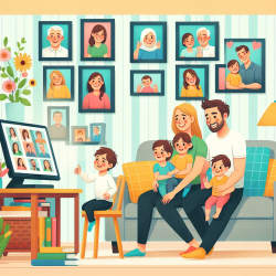 Harnessing the Power of Family Photos: A New Approach to Enhance Communication in Children with Autism || TinyEYE Online Therapy