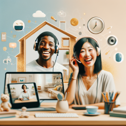 Home Sweet Home: Making Telepractice a Joyful Experience for SLPs || TinyEYE Online Therapy