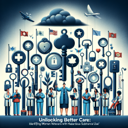 Unlocking Better Care: Identifying Women Veterans with Hazardous Substance Use || TinyEYE Online Therapy