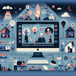 Enhancing Practitioner Skills: Implementing Telehealth Coaching for Autism Interventions || TinyEYE Online Therapy