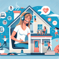 Enhancing Student Support: The Joy of Providing Telehealth Services from Home || TinyEYE Online Therapy