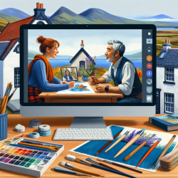 Harnessing Online Art Therapy: Insights from a Pilot Study in Rural Scotland || TinyEYE Online Therapy